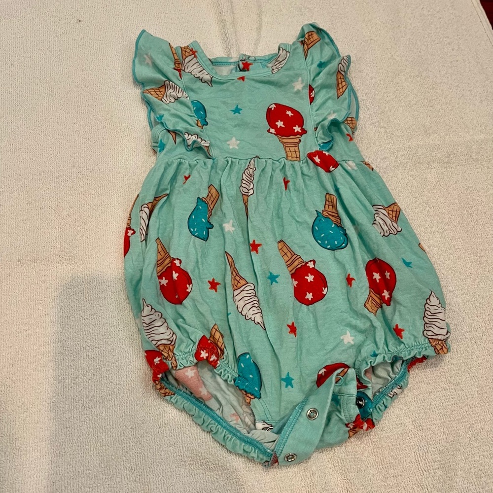 Posh Peanut Bubble Romper